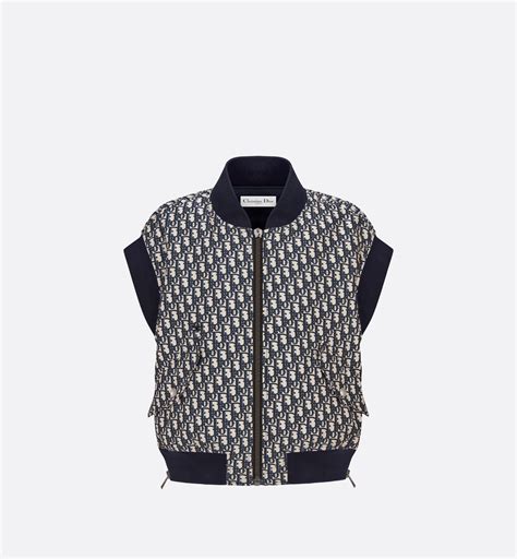 Veste sans manches Jacquard de taffetas technique à motif Plan .